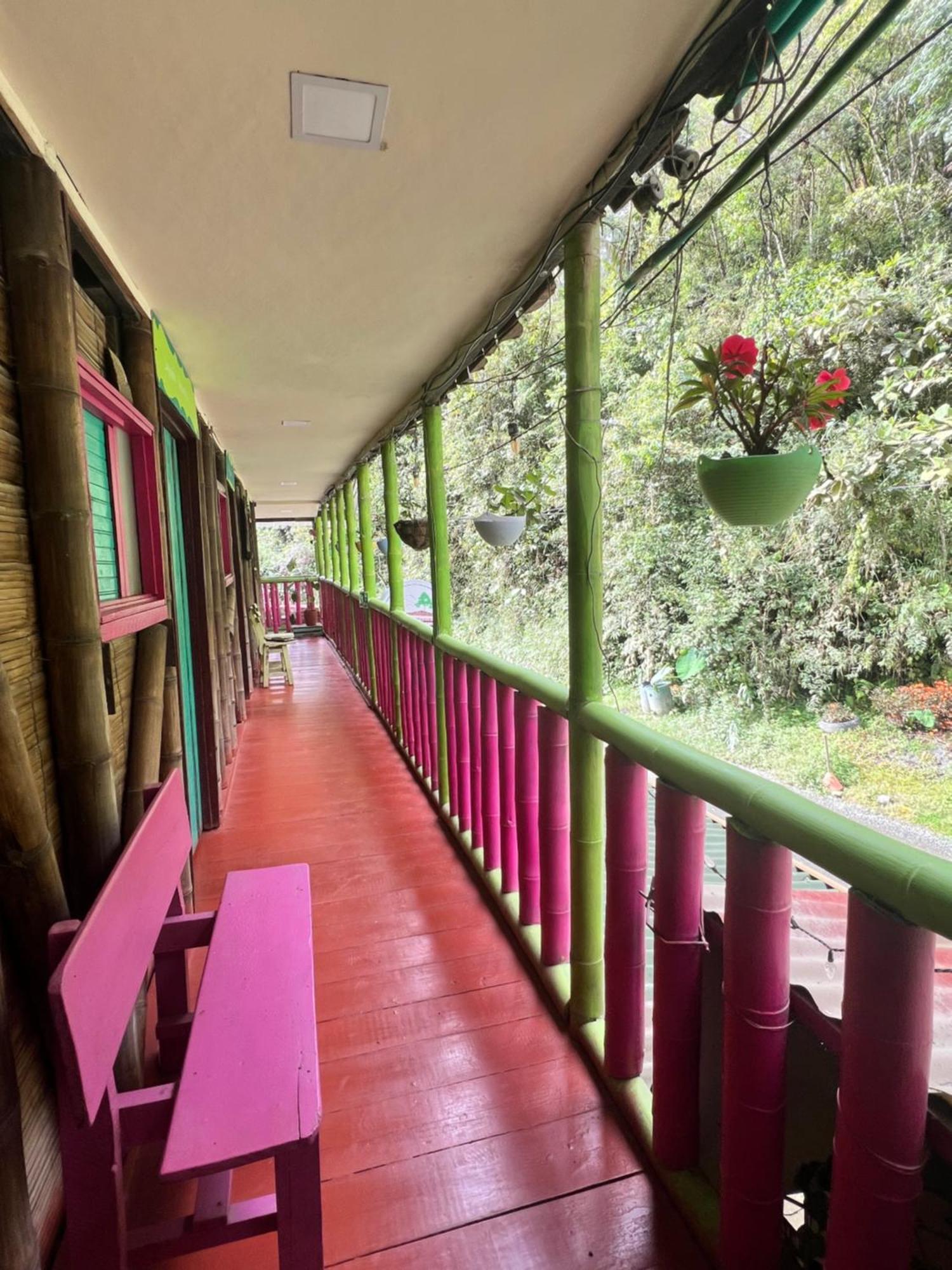 Cabanas El Portal Santa Rosa de Cabal Eksteriør bilde